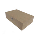 Caixa mdf com 8 divisórias CHA004 Tamanho 30x19x8cm