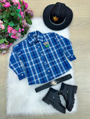Camisa Junina Miss Cherry Rodeio Bruno