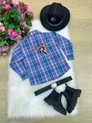 Camisa Junina Miss Cherry Rodeio Thomas