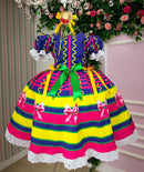 Vestido Marie Junino Luxo Arraiá da Farra