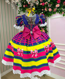 Vestido Marie Junino Luxo Arraiá da Farra