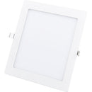 Luminária de Led de Embutir Quadrado 18W 6500K Luz Branca Fria - TECHLUZ