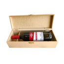 Caixa mdf com dobradiças e fecho para 1 vinho cod:CX005-12 - Tamaho 35L x10C x 10A cm