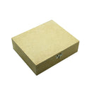 Caixa mdf com dobradiças e fecho para 1 vinho e 2 taças cod:CX005-14 - Tamaho 34L x34C x 8A cm