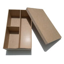 Caixa mdf para 1 vinho 2 Taças - cod:CX005-9 - Tamaho 34L x20C x 10A cm