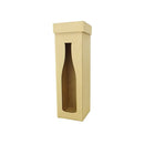 Caixa mdf tampa de sapato para 1 vinho cod:CX005-13 - Tamaho 10L x10C x 32A cm