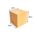 Cubo mdf cru 20x20x20cm CB007