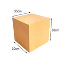 Cubo mdf cru 30x30x30cm CB009
