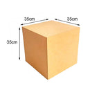 Cubo mdf cru 35x35x35cm CB010