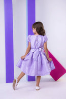 Vestido Miss Sweet Jardim Encantado Lilas