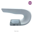 Carregador Moderno Indução sem fio 4 em 1 MagSafe para iPhone, AirPods e Apple Watch