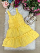 Vestido Blogueirinha Lola Amarelo