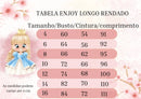 Vestido Enjoy Laura Longo Pink Rendado