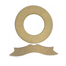 GUIRLANDA MDF 30Dº TAM:35X08CM COD:GLD007