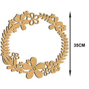 GUIRLANDA MDF 35Dº TAM:35X35CM COD:GLD004