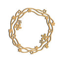 GUIRLANDA MDF 35Dº TAM:35X35CM COD:GLD010