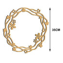 GUIRLANDA MDF 35Dº TAM:35X35CM COD:GLD010