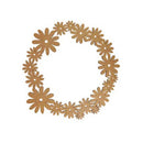 GUIRLANDA MDF 35Dº TAM:35X35CM COD:GLD011