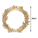 GUIRLANDA MDF 35Dº TAM:35X35CM COD:GLD014