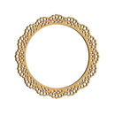GUIRLANDA MDF 35Dº TAM:35X35CM COD:GLD015