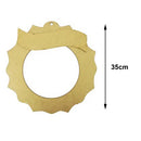 GUIRLANDA MDF 35Dº TAM:35X35CM COD:GLD017