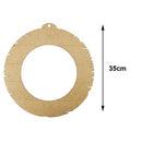 GUIRLANDA MDF 35Dº TAM:35X35CM COD:GLD018
