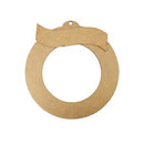 GUIRLANDA MDF 35Dº TAM:35X35CM COD:GLD021