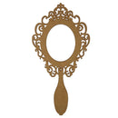 KI COM 6 MOLDURAS MDF ESPELHO DE MÃO VAZADO ROMANO TAM:20X10CM COD:KITMDM004