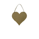 Placa mdf com Sisal - COD:PLCS002-TAM:20X18cm