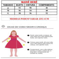 Vestido Marie Bebe Branco Flor
