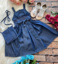 Vestido Princesa Belli Jeans Tik Tok