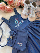 Vestido Princesa Belli Jeans Tik Tok