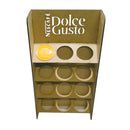 Porta cápsulas display de mdf Dolce gusto com 12 espaços Tam:19x7x35cm COD:PC003