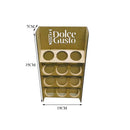 Porta cápsulas display de mdf Dolce gusto com 12 espaços Tam:19x7x35cm COD:PC003