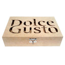 CAIXA MDF C/12 ESPAÇOS DOLCE GUSTO Tam:25x19x6,5cm COD:PC007