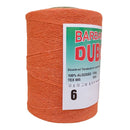 Barbante Dubom Alaranjado - 700 Gr - Fio 6 - 760m