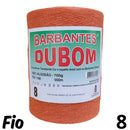 Barbante Dubom Alaranjado - 700 Gr - Fio 8 - 550m