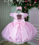 Vestido Marie Rosa Jardim Encantado Flores