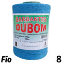 Barbante Dubom Azul Turquesa - 700 Gr - Fio 8 - 550m