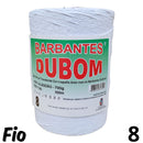 Barbante Dubom Branco Neve - 700 Gr - Fio 8 - 550m