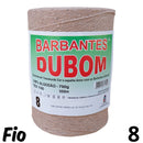 Barbante Dubom Marrom Claro 700 Gr - Fio 8 - 550m