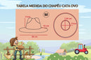 Chapeu Cata Ovo Inspiração Nathanzinho Aba Ondulada