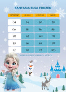 Fantasia Princesa Belli Elsa Frozen Longa