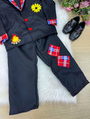 Conjunto Junino Princesa Belli Seu Juca Terno Preto