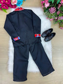 Conjunto Junino Princesa Belli Seu Juca Terno Preto