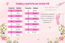 Sapatilha Doce Pe Lili Azul Bebe