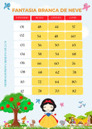 Fantasia Princesa Belli Branca de Neve Modelo 2