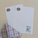 Papel de Carta Coleção NAMORADOS com Envelope 10 unidades | I LOVE YOU