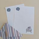Papel de Carta Coleção NAMORADOS com Envelope 10 unidades | SWEET LOVE