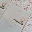 Papéis de Carta Coleção +AMOR, POR FAVOR! com Envelope 10 unidades | AVIÃOZINHO